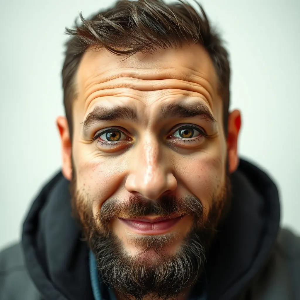 Hombre feliz