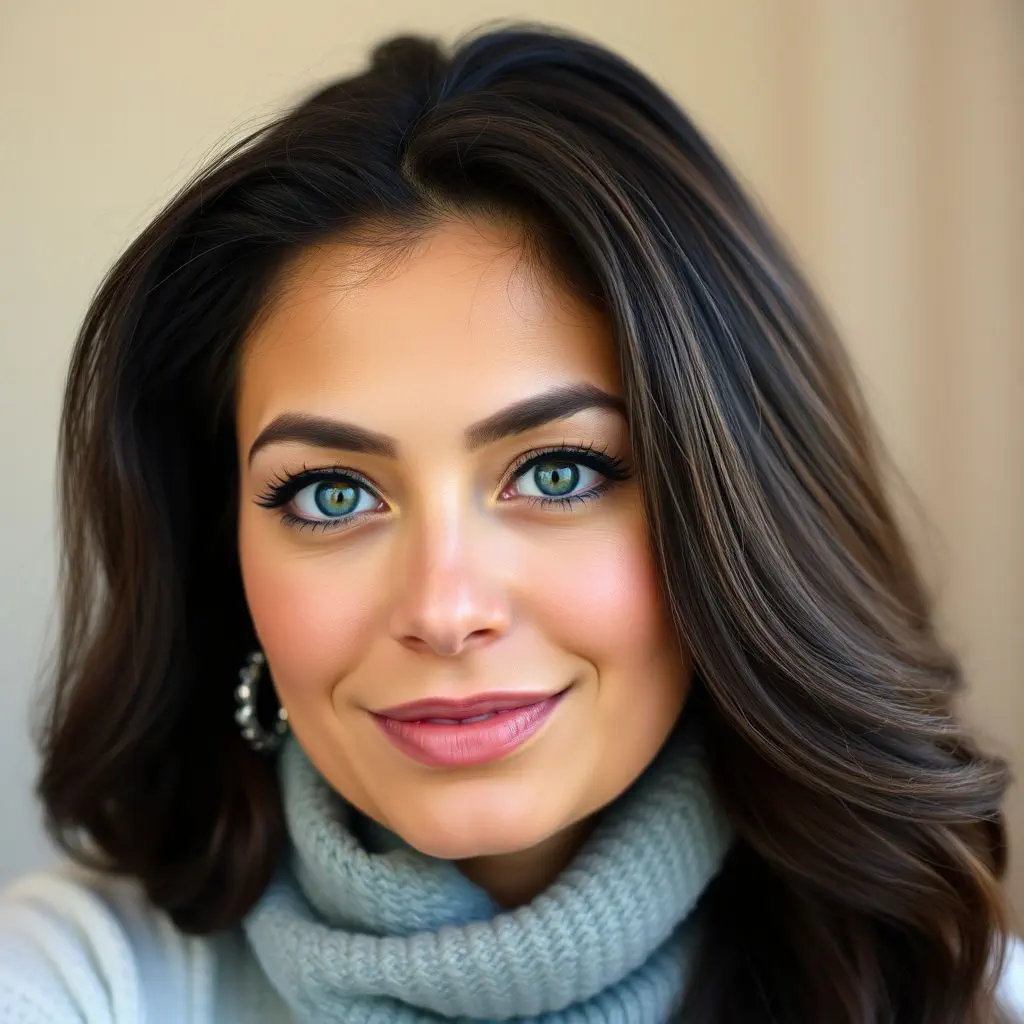 Mujer sonriente